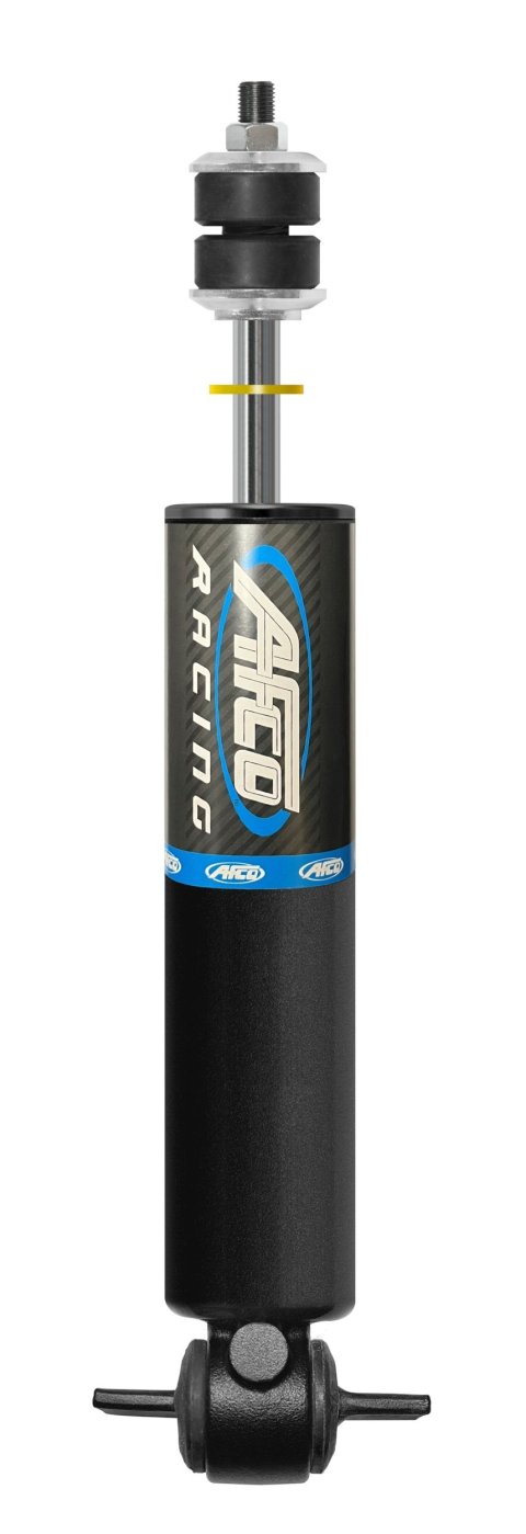 Shock - 81 Series - Monotube - 9.27 in Compressed / 13.97 in Extended - 1.50 in OD - C5-R8 Valve - Steel - Black Paint - Front - GM A-Body / G-Body - Each