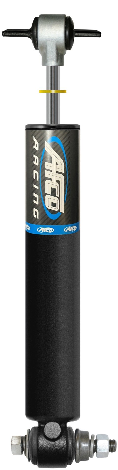 Shock - 81 Series - Monotube - 13.97 in Compressed / 19.27 in Extended - 1.50 in OD - C4-R4 Valve - Steel - Black Paint - Rear - GM A-Body / G-Body - Each