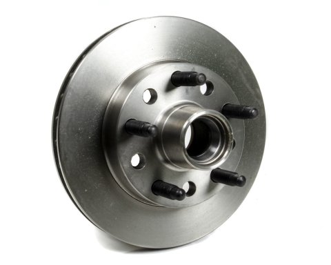 Brake Rotor - 10.500 in OD - 1.000 in Thick - 5 x 5.00 in Bolt Pattern - Steel - Natural - GM Metric Style - Each