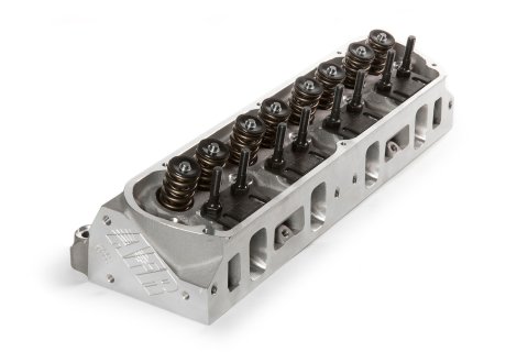 Cylinder Head - Renegade Competition - Assembled - 2.050 / 1.600 in Valves - 195 cc Intake - 72 cc Chamber - 1.270 in Springs - Aluminum - Small Block Ford - Pair