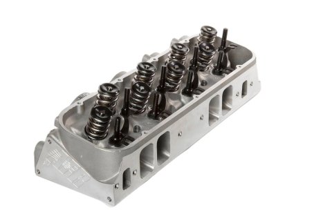 Cylinder Head - Magnum Comp - Assembled - 2.300 / 1.880 in Valves - 345 cc Intake - 121 cc Chamber - 1.625 in Springs - Angle Plug - Aluminum - Big Block Chevy - Pair