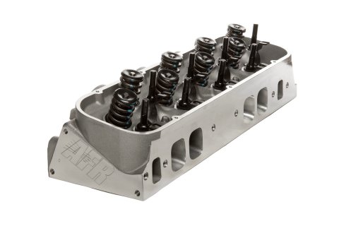 Cylinder Head - Magnum Street - Assembled - 2.190 / 1.880 in Valves - 265 cc Intake - 112 cc Chamber - 1.550 in Springs - Aluminum - Big Block Chevy - Pair