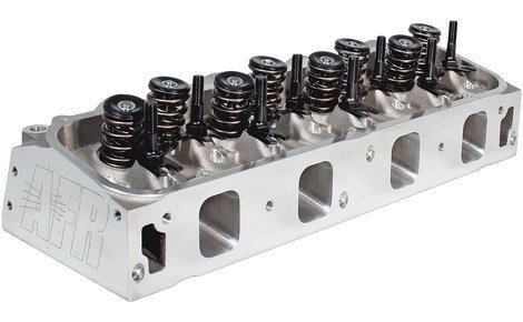 Cylinder Head - Bullitt - Assembled - 2.250 / 1.760 in Valves - 295 cc Intake - 75 cc Chamber - 1.625 in Springs - Aluminum - Big Block Ford - Pair