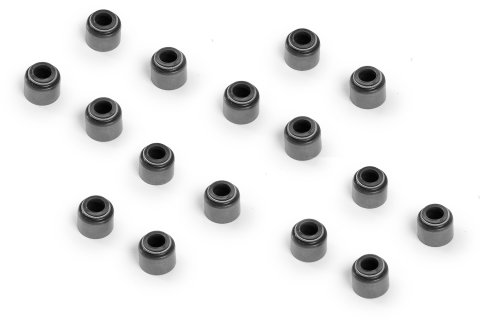 Valve Stem Seal - Positive Stop - 8 mm Valve Stem - 0.530 in Guide - Viton - AFR LS1 Cylinder Heads - Set of 16
