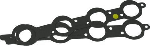 Exhaust Header / Manifold Gasket - 2.130 in Round Port - Steel Core Laminate - Big Block Chevy - Pair