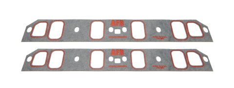 Intake Manifold Gasket - 0.06 in Thick - 1.29 x 2.12 in Rectangle Ports - Composite - Small Block Ford - Pair
