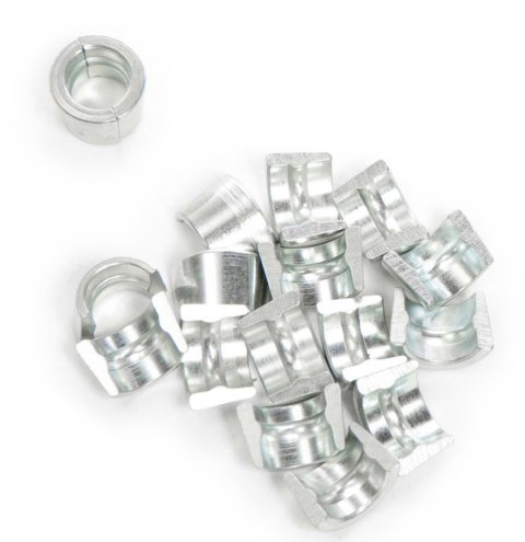 Valve Lock - 7 Degree - 8 mm Valve Stem - Standard Height - Steel - Natural - Set of 16