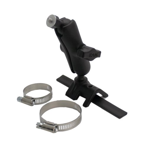Mounting Kit - Roll-Bar - 1 to 2 in Tube - Aluminum - Black Powder Coat - AiM SmartyCam - Kit