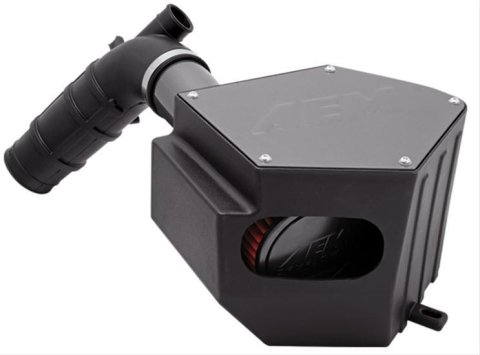 Air Induction System - Cold Air Intake - Reusable Dry Filter - Aluminum - Gray Powder Coat - Mitsubishi 4-Cylinder - Mitsubishi Lancer 2008-15 - Kit
