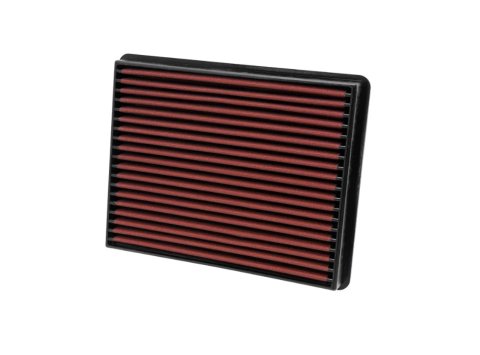 Air Filter Element - Dryflow - Panel - 12.625 x 10 in - 1.75 in Tall - Synthetic - Red - GM Fullsize SUV / Truck 1999-2016 - Each