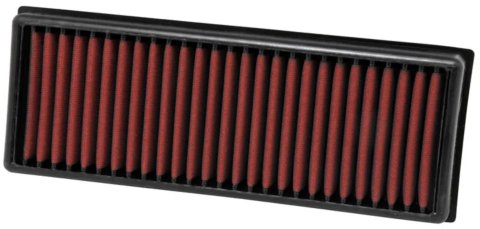 Air Filter Element - Dryflow - Panel - 13-7/8 x 5-7/32 in - 1-3/4 in Tall - Synthetic - Red - Mercedes - Each