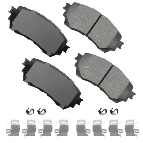Brake Pads - ProAct Ultra-Premium - Front - Hardware Included - Mazda 6 2014-18 - Set of 4