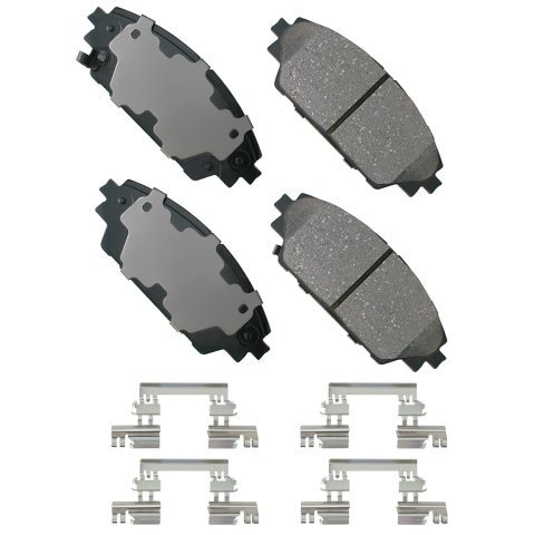 Brake Pads - ProAct Ultra-Premium - Front - Hardware Included - Mazda 3 / CX-3 2014-18 - Set of 4