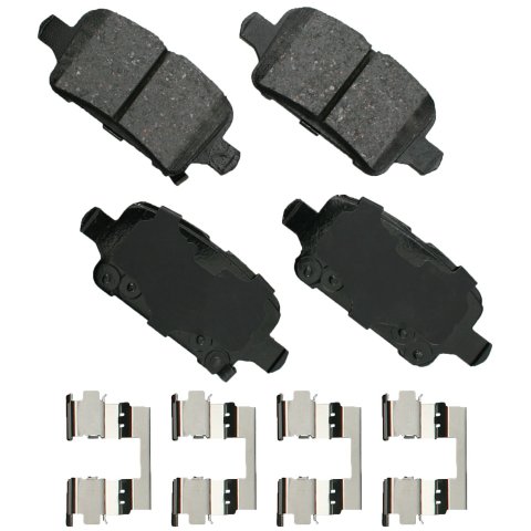 Brake Pads - ProAct Ultra-Premium - Rear - Hardware Included - Buick LaCrosse / Chevy Bolt 2017-19 - Set of 4