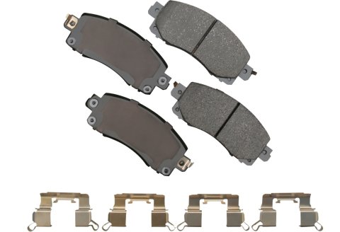 Brake Pads - ProAct Ultra-Premium - Front - Hardware Included - Various Subaru Applications 2017-22 - Set of 4