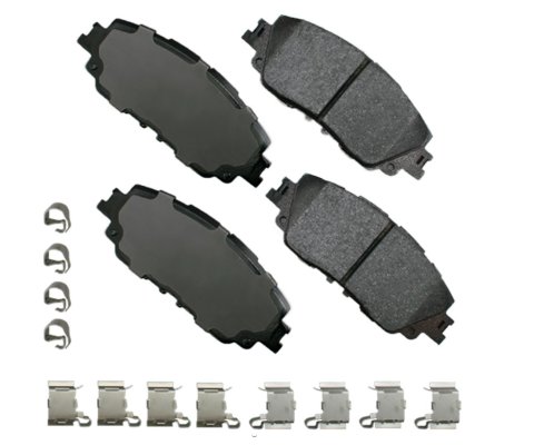 Brake Pads - ProAct Ultra-Premium - Front - Hardware Included - Various Toyota / Lexus Applications 2018-22 - Set of 4