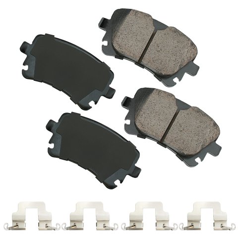 Brake Pads - Euro - Rear - Audi 2004-17 - Set of 4