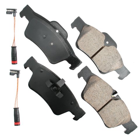 Brake Pads - Euro - Rear - Chevrolet / Ford / Jaguar 2005-2019 - Set of 4