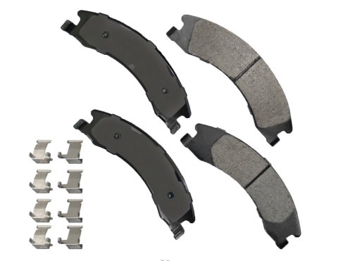 Brake Pads - Severe Duty - Rear - Ford Fullsize Van 2008-22 - Set of 4