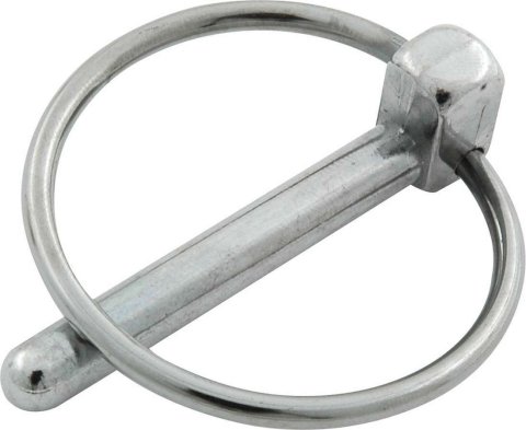 Torsion Clip - 0.25 in OD - Steel - Zinc Plated - Hood Pins - Set of 10