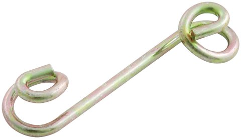 Quick Turn Fastener Spring - 1-3/8 in Long - 0.375 in Reach - Steel - Cadmium - Set of 200
