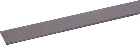 Flat Stock - 1 in Wide - 0.125 in Thick - 12 ft Long - Steel - Natural - Each