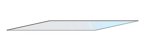 Polycarbonate - Blank - 0.093 in Thick - 40 x 72 in - Standard - Polycarbonate - Clear - Each