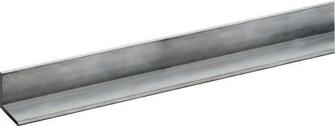 Angle Stock - 90 Degree - 1 in Wide - 1 in Tall - 0.188 in Thick - 16 ft Long - Aluminum - Natural - Each