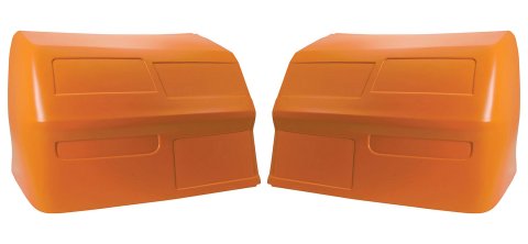 Nose - MD3 - 2-Piece Complete - Plastic - Orange - Chevy Monte Carlo SS 1983-88 - Kit
