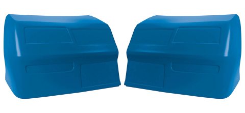 Nose - MD3 - 2-Piece Complete - Plastic - Chevron Blue - Chevy Monte Carlo SS 1983-88 - Kit