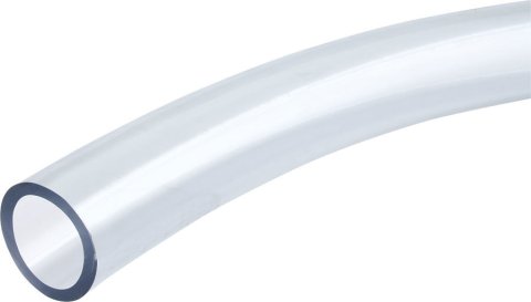 Fuel Cell Filler Hose - 2.25 in ID - 3 ft Long - Vinyl - Clear - Each
