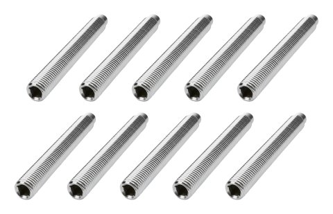Jack Bolt - 1-8 in Thread - 8 in Long - Steel - Cadmium - Universal - Set of 10