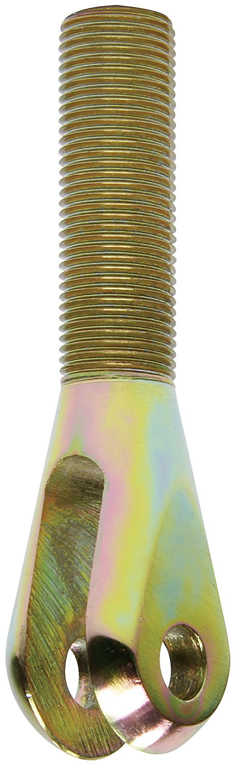 Rod End - Clevis - 3/8 in Bore - 5/8-18 in Right Hand Male Thread - 3/8 in Slot - Steel - Cadmium - Set of 10