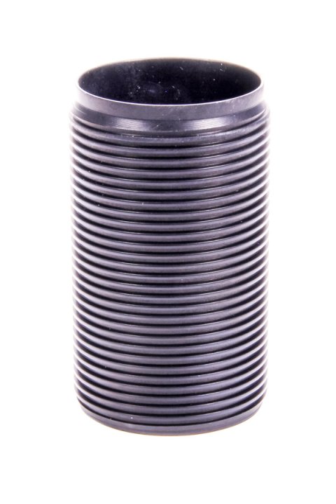 Coil-Over Sleeve - 2.5 in ID Spring - 2 in Shock Diameter - 4 in Length - Threaded - Aluminum - Black Anodized - Bilstein / Koni / Penske Shocks - Each