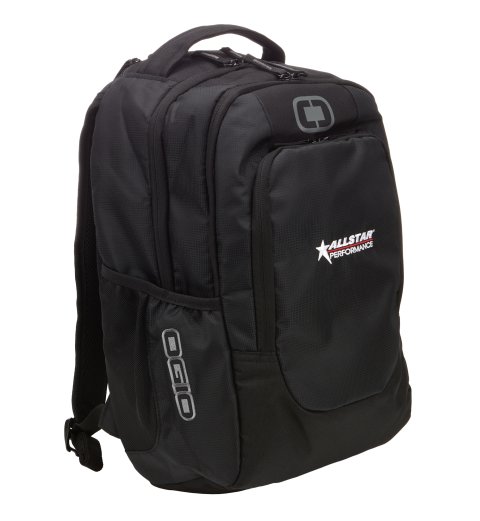 Gear Bag - 12 in Wide x 6 in Deep x 19 in Tall - Backpack - Laptop Compartment - Zipper Closure - Nylon - Black - Each
