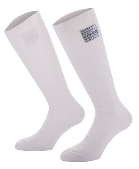 Socks - Race V4 - FIA Approved - Nomex - White - Small - Pair