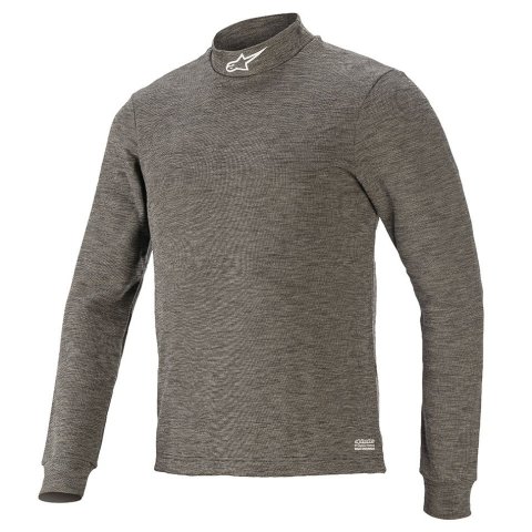 Underwear Top - Race V3 - FIA Approved - Long Sleeve - High Collar - Lenzing FR - Dark Gray - Small - Each