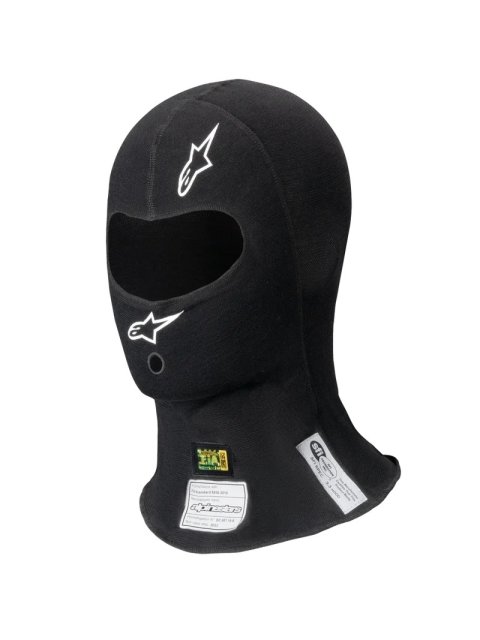 Head Sock - ZX Balaclava Evo V2 - Single Eyeport - SFI 3.3 - FIA Approved - Single Layer - Lenzing FR - Black - One Size Fits All - Each