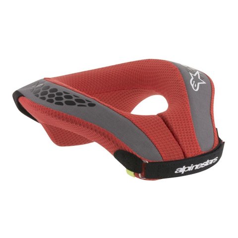 Neck Support - Sequence Neck Roll - Padded - Black / Red - Youth Small / Medium - Each