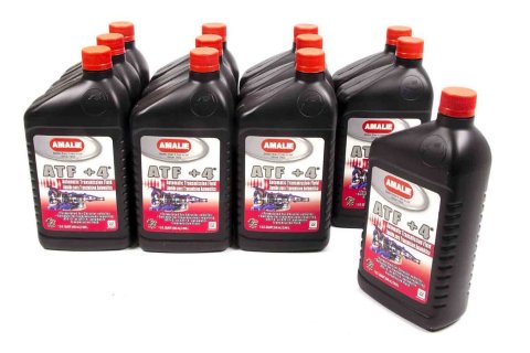Transmission Fluid - Plus 4 - ATF - Conventional - 1 qt Bottle - Set of 12