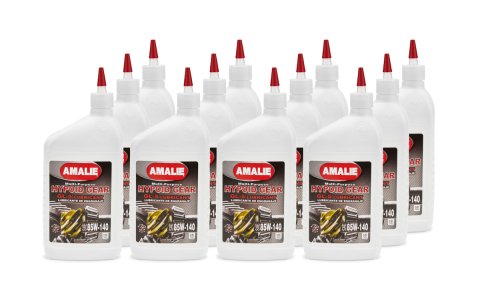 Gear Oil - Hypoid Gear Multi-Purpose - 85W140 - Limited Slip Additive - Conventional - 1 qt Bottle - Set of 12