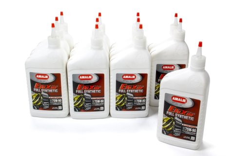 Gear Oil - Elixir - 75W90 - Synthetic - 1 qt Bottle - Set of 12