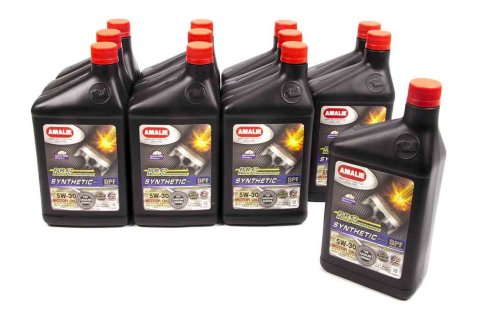 Motor Oil - Pro High Performance - 5W30 - Semi-Synthetic - 1 qt Bottle - Set of 12