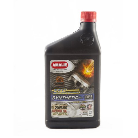 Motor Oil - Pro High Performance - 20W50 - Semi-Synthetic - 1 qt Bottle - Set of 12