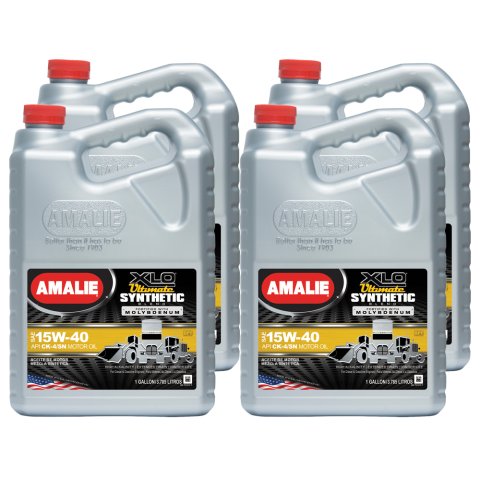 Motor Oil - XLO Ultimate - 15W40 - Semi-Synthetic - 1 gal Jug - Set of 4