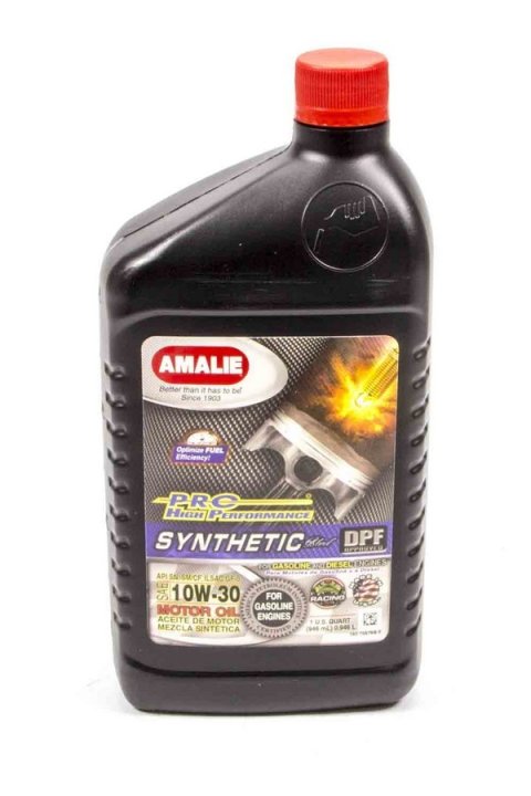 Motor Oil - Pro High Performance - 10W30 - Semi-Synthetic - 1 qt Bottle - Each