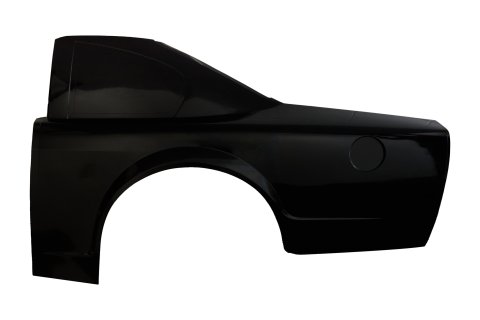 Quarter Panel - Driver Side - Aluminum - Black Paint - NGB - Each