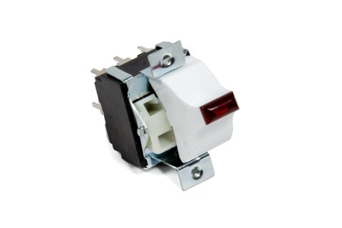 Toggle Switch - 3100 / 3700 Series - On / On and Off / On - Single Pole - 20 amps - 12V - Red Indicator - Each