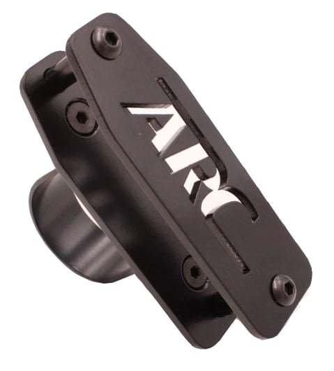 Roll Bar Mount - V-Net Module - Clamp-On - 1-1/2 in OD Tube - Aluminum - Black Powder Coat - Each