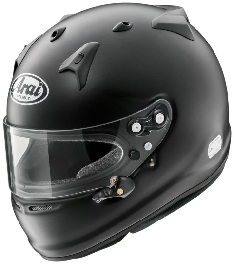 Helmet - GP-7 - Closed Face - Snell SA2020 - Head and Neck Support Ready - Black - Medium - Each